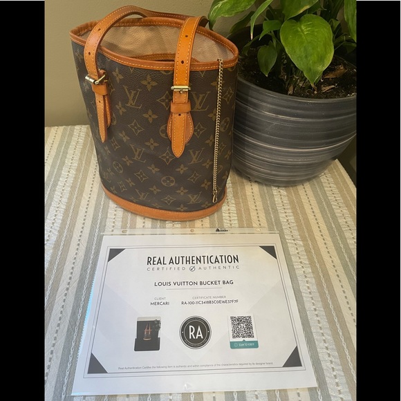 Authentic Louis Vuitton Monogram Bucket Pm Bag - Picture 6 of 10